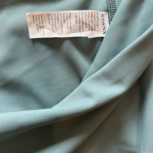 SPANX Teal High-Rise Leggings - Picture 4 of 7